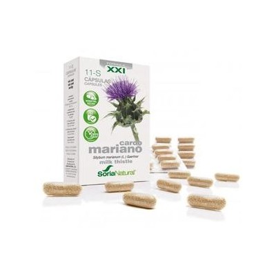 Capsulas 11s cardo mariano liberacion prolongada soria natural