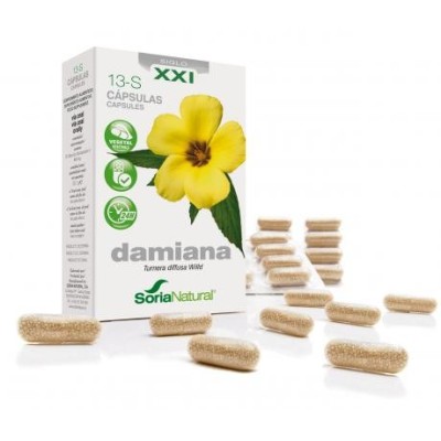 Capsulas 13s damiana liberacion prolongada soria natural