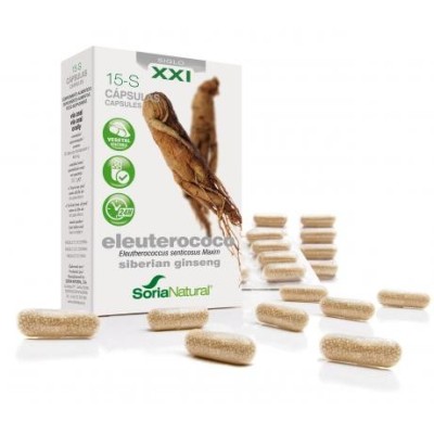 Capsulas 15s eleuterococo liberacion prolongada soria natural