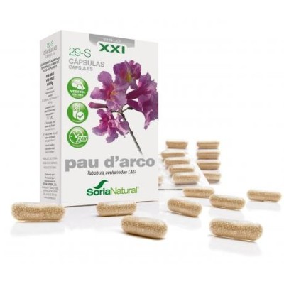 Capsulas 29s pau d arco liberacion prolongada soria natural