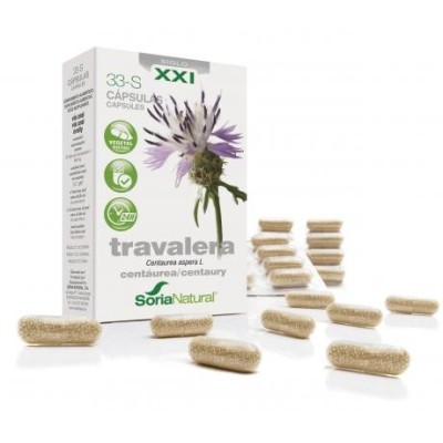 Capsulas 33s travalera liberacion prolongada soria natural