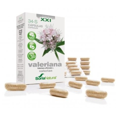 Capsulas 34s valeriana liberacion prolongada soria natural