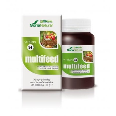 Vit  min 34 multifeed mg dose soria natural
