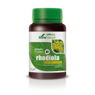 Green vit  min 02 rhodiola mg dose soria natural