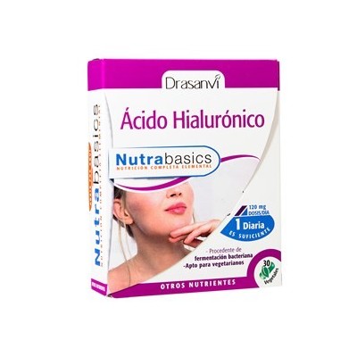 Nutrabasicos - acido hialuronico 30 caps