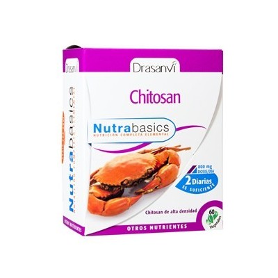 Nutrabasicos - chitosan 60 caps