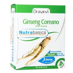 Nutrabasicos - ginseng coreano 60 caps