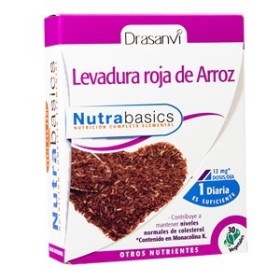 Nutrabasicos - levadura arroz rojo 30 caps
