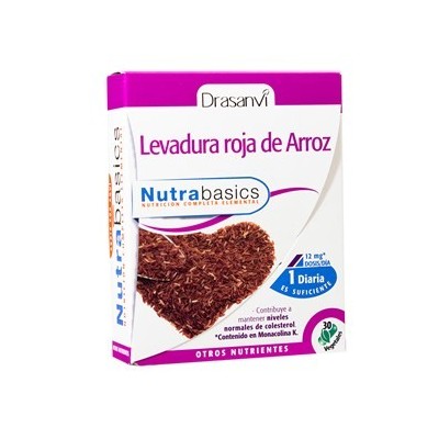 Nutrabasicos - levadura arroz rojo 30 caps