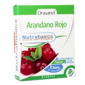 Nutrabasicos - arandano rojo 30 caps