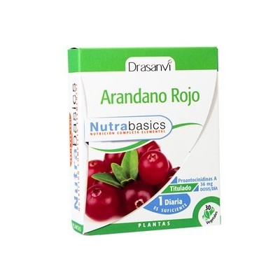 Nutrabasicos - arandano rojo 30 caps