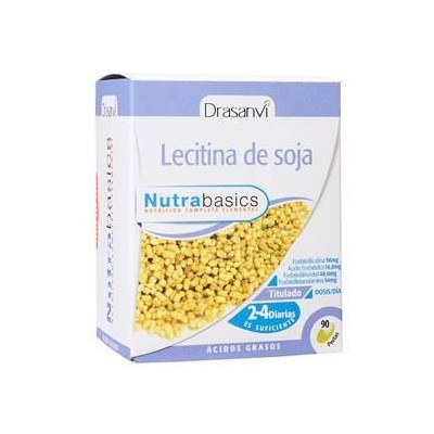 Nutrabasicos - lecitina de soja 540 mg  90 perlas
