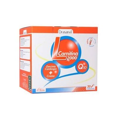 L-carnitina 2000 mg 20 ampollas