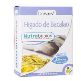 Nutrabasicos - higado de bacalao 60 caps