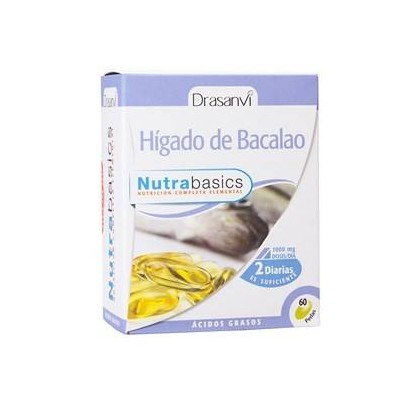 Nutrabasicos - higado de bacalao 60 caps