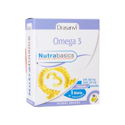 Nutrabasicos - omega 3 1000 mg  48 perlas