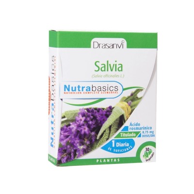 Nutrabasicos - salvia 30 caps