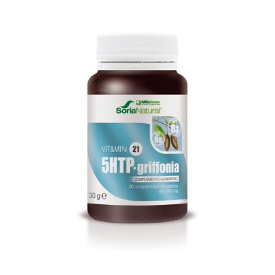 Vit  min 21 griffonia + b3 + b6 mg dose soria natural
