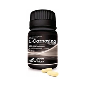 L-carnosina + glicina 60 comprimidos mg dosesoria natural