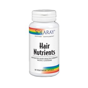 Hair nutrients tm- 60 cápsulas- solaray