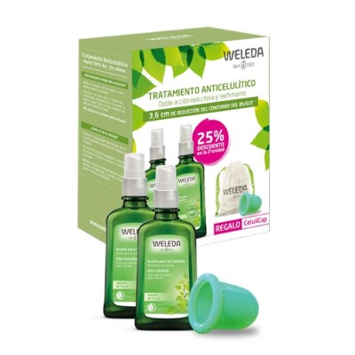 Set anticelulitico abedul + celulicup (aceite abedul anticelulitico) weleda