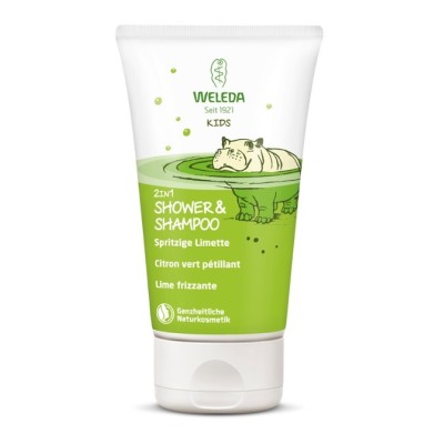Champú y gel kids lima chispeante 150ml weleda