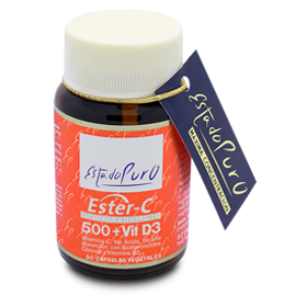 Esther c 500 + vit d3-estado puro