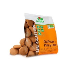 Galletas piña-coco bio celisor