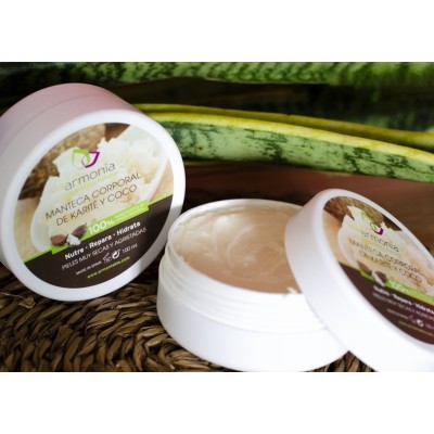 Manteca corporal karite y coco 100 grs