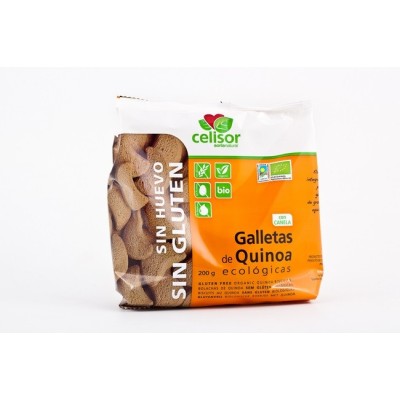 Galletas de quinoa 200 grs  sin gluten celisor