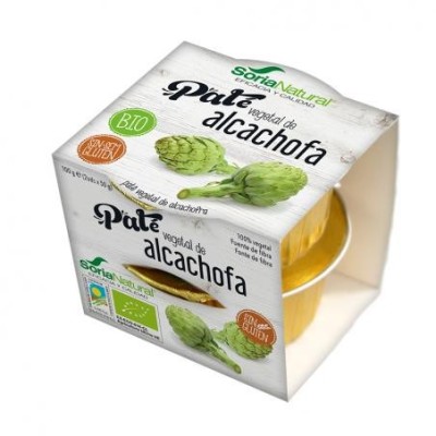 Pate vegetal de alcachofa soria natural