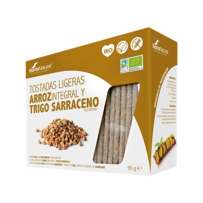 Bio tostadas de arroz y trigo sarraceno