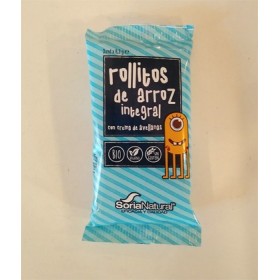 Rollitos de arroz con cacao y avellanas
