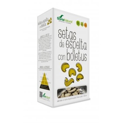 Setas integrales escanda con boletus
