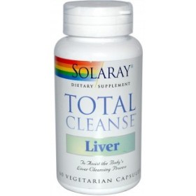 Total cleanse liver- 60 cáp vegetales- solaray