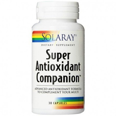Superantioxidant companion tm- 30 cáp vegetales- solaray