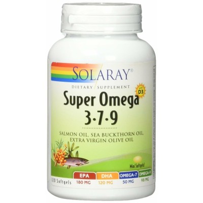 Super omega 3-7-9 120 perlas solaray