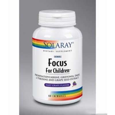 Focus for children - 60 comp mastic solaray