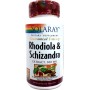 Schizandra  rodhiola 500 mg - 60 cáspulas vegetales solaray
