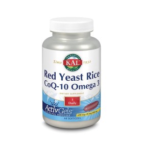 Kal red riceq10omega 3 - 60 perlas kal